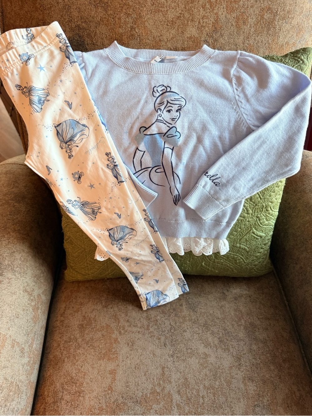 Janie and Jack x Disney Cinderella Set 4T
